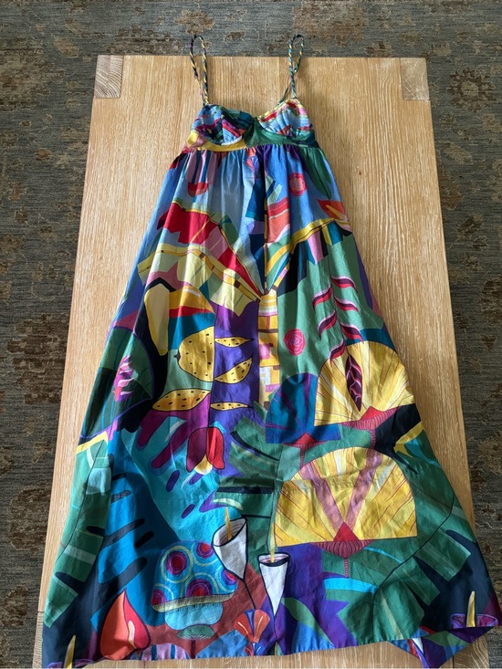 FARM Rio Dresses & Skirts - Farm Rio Vibrant Multicolor Tropical Maxi Dress